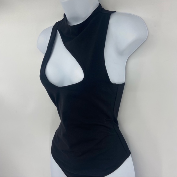 Free People Keep It Going Thong Cutout Bodysuit Black Size XS New with Tag - Picture 8 of 15